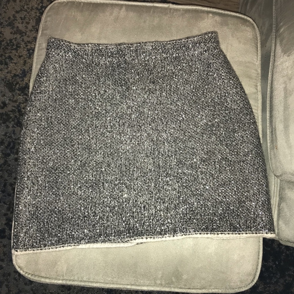 White and Warren Stretch Wool Knit Skirt Size Sm
